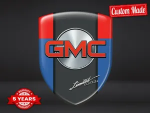 GMC Doming Emblem Hochwertig Anpassbar Professionell
